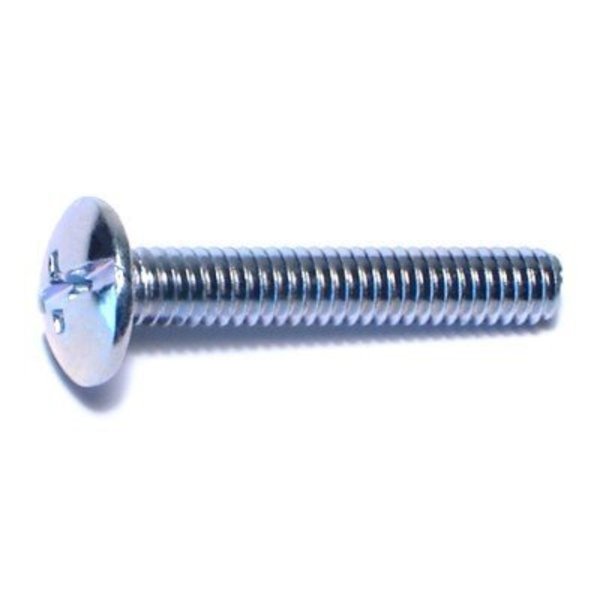 Midwest Fastener #8-32 x 1 in Combination Phillips/Slotted Truss Machine Screw, Zinc Plated Steel, 100 PK 01967